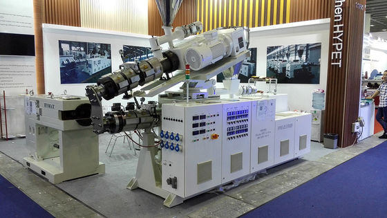 Buy High Output Plastic Extruder 30kw HYPS67/27 Parallel Twin Screw Extruder Manufactured online manufacture