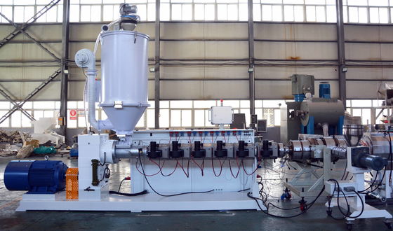 خرید HYSJ90/38 160kw 620kg/h Extruder تک پیچ برای ورق پروفایل PE PP online manufacture