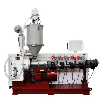 Beli 80kg/jam Output Plastic Recycling Single Screw Extruder SJ65/28 dengan permukaan Gear Ground online manufacture