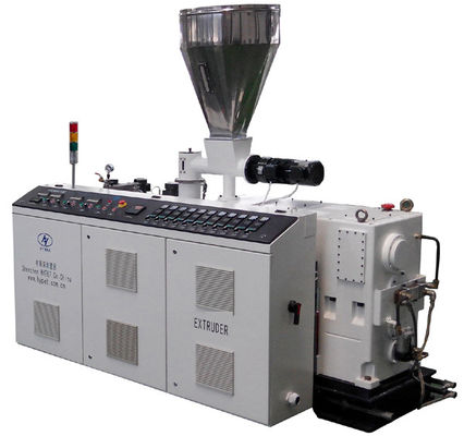 Beli Mudah Operasi 16-50mm PVC Single Wall Corrugated Pipe Making Machine Dengan Conic Twin Screw Extruder HYZS51/110 online manufacture