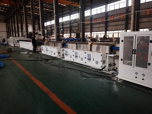 Купить Линия производства труб из ПВХ с диаметром 250-630 мм / 315-800 мм 380V/3P/50Hz Линия экструзии труб из ПВХ с диаметром online manufacture