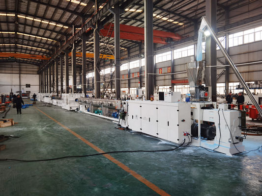 comprar 90-250mm / 160-400mm Línea de producción de tuberías de PVC-O Proceso de fabricación de tuberías de PVC O confiable online manufacture
