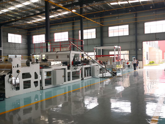 Beli Automatic Hot Melt Adhesive Coating / Film Coating And Sand Coating Line Produksi Disesuaikan online manufacture