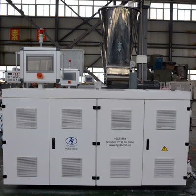 comprar Extrusora de doble husillo cónico Shenzhen HYPET, la más popular y de mayor venta ZS55/120 65/132 80/156 online manufacture