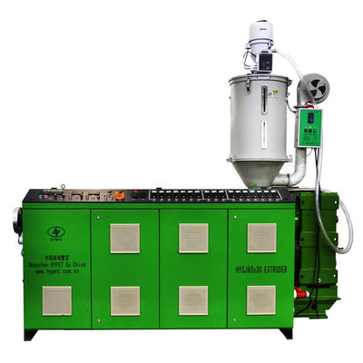 satın al Çift Başlı 20-63 PPR / PPH Plastik Kompozit Boru Yapım Makinesi Tek vida Ekstrüder HYSJ80/34 45kw 3 katman için online manufacture