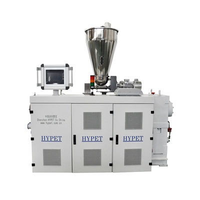 Beli 30KW Motor Power Twin Screw Extruder ZS55/120 untuk UPVC CPVC OPVC SOFT HARD PVC 4 Zona Pemanasan Output 280kg/h online manufacture