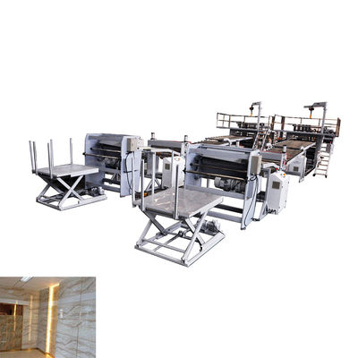 شراء حجر الرخام Pvc Sheet Extrusion Line With UV Coating Max Width 1220 online manufacture