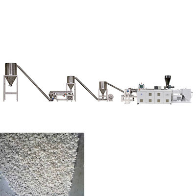 Beli Mesin Pelletizing PVC Kapasitas Tinggi Garis Produksi Granul Daur Ulang PVC Untuk Kabel Pellet PVC Transparan online manufacture