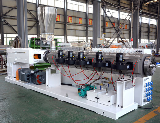 Shenzhen HYPET Conical Twin Screw Extruder for Pvc Pipe Profile Sheet ...