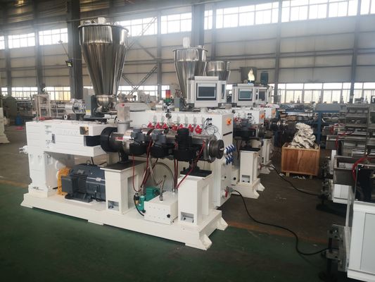 Large Extruder Big size Twin conic extruder High output conic twin screw extruder